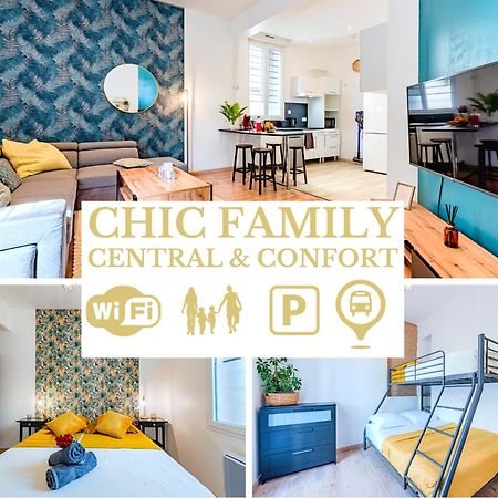 Chic Family - Neuf & Moderne - Parking Wifi Centre Ville Gare Tgv - Confort Ideal Famille - Offre Speciale Perpinhã Exterior foto