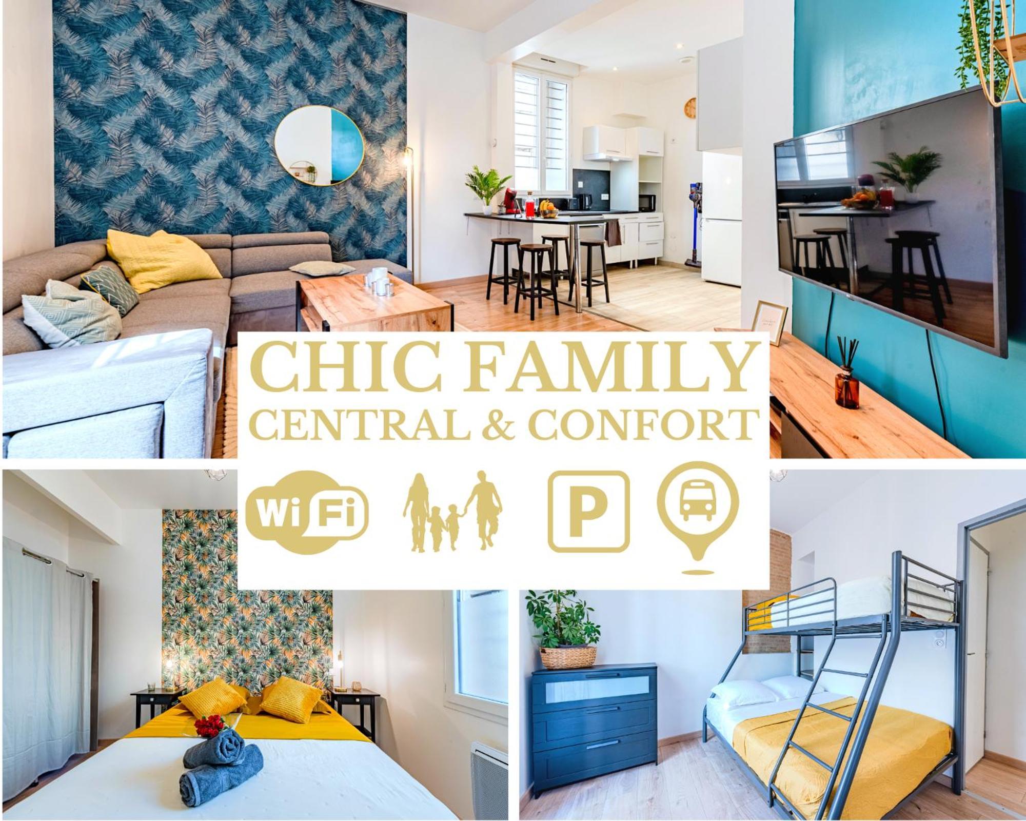 Chic Family - Neuf & Moderne - Parking Wifi Centre Ville Gare Tgv - Confort Ideal Famille - Offre Speciale Perpinhã Exterior foto